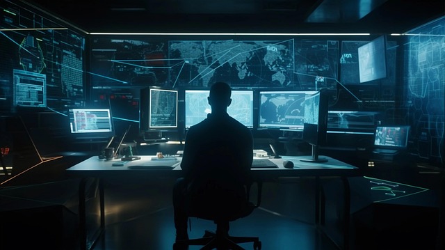 Imagen de ciberseguridad y protección de datos